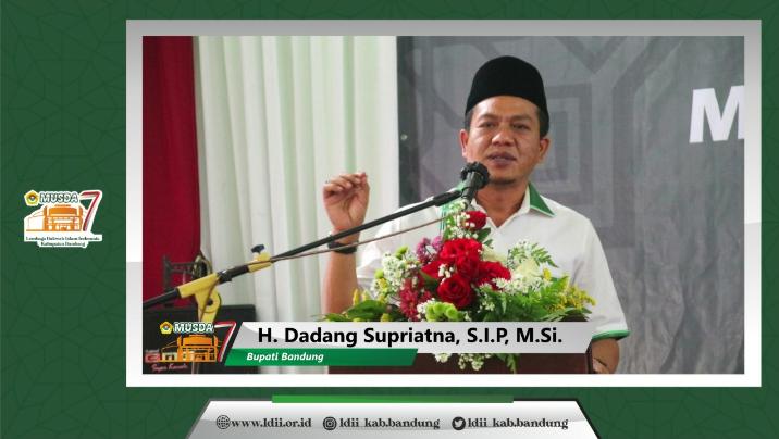 Buka Musda LDII, Bupati Bandung Akan Beri Insentif Guru Ngaji