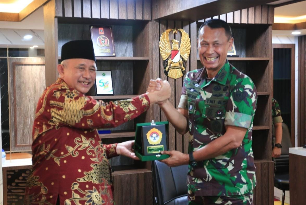 TNI AD dan LDII Upayakan Kerja Sama di Bidang Ketahanan Pangan dan Bela Negara