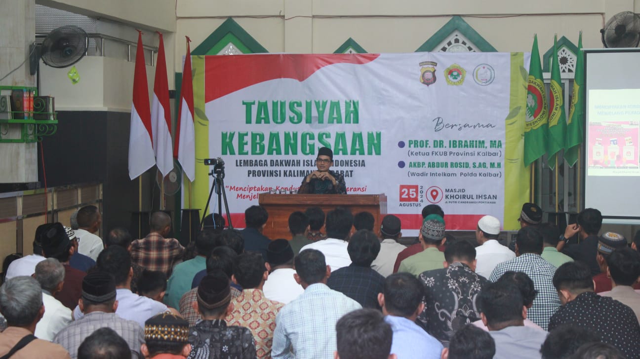 LDII Kalbar Gaungkan Persatuan dan Kondusifitas dalam Tausiyah Kebangsaan