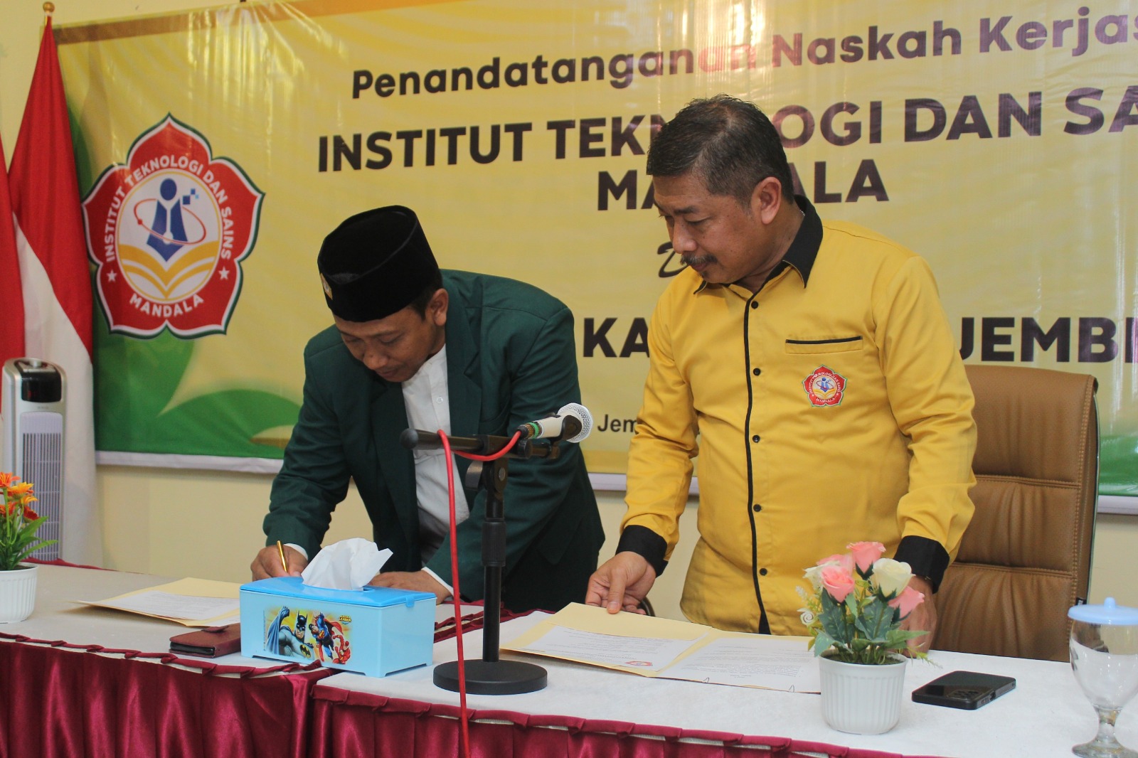LDII dan ITS Mandala Jember Kerjasama Bidang Pendidikan dan Pengabdian Masyarakat