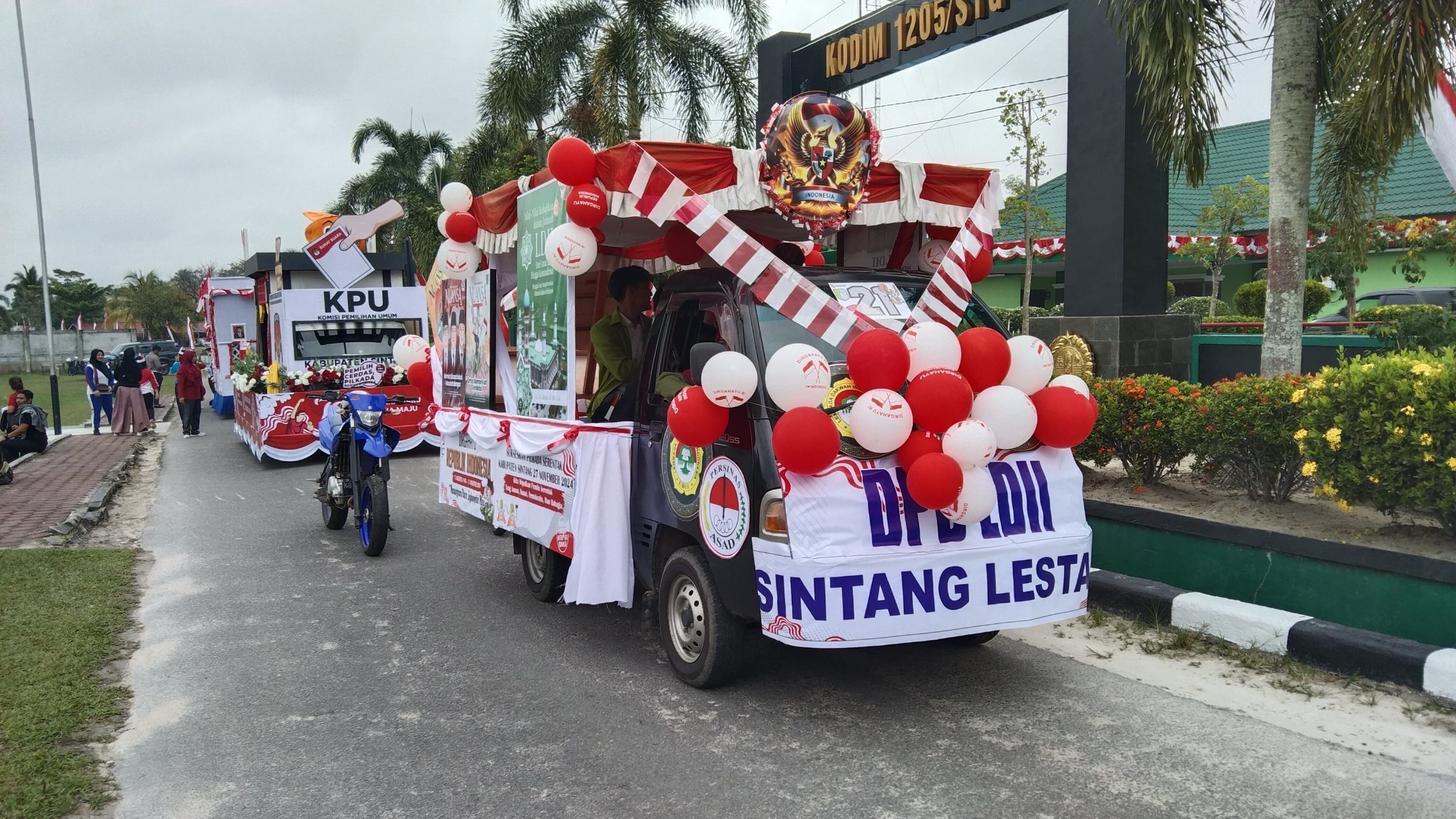 Parade Mobil Hias Bangkitkan Semangat Kemerdekaan dan Nasionalisme