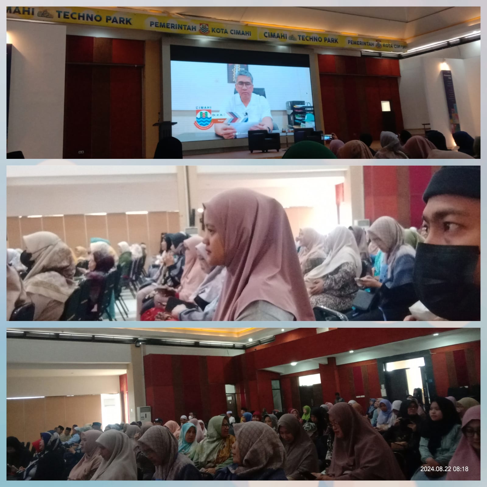 Wakil Ketua PAC LDII Kelurahan Baros Hadiri Pembinaan Guru Ngaji di Cimahi Technopark