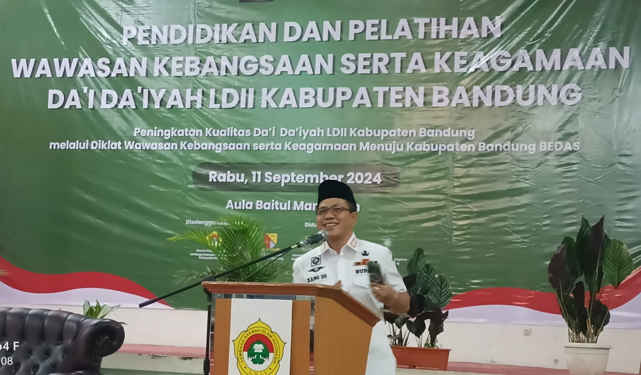 LDII Kabupaten Bandung Gelar Diklat Wawasan Kebangsaan dan Keagamaan untuk Da’i/Da’iyah