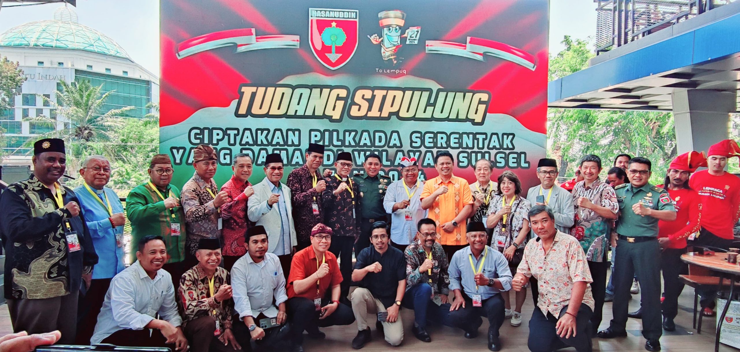 LDII Sulawesi Selatan Hadiri Silaturahmi Dukung Pilkada Serentak 2024 yang Aman dan Damai