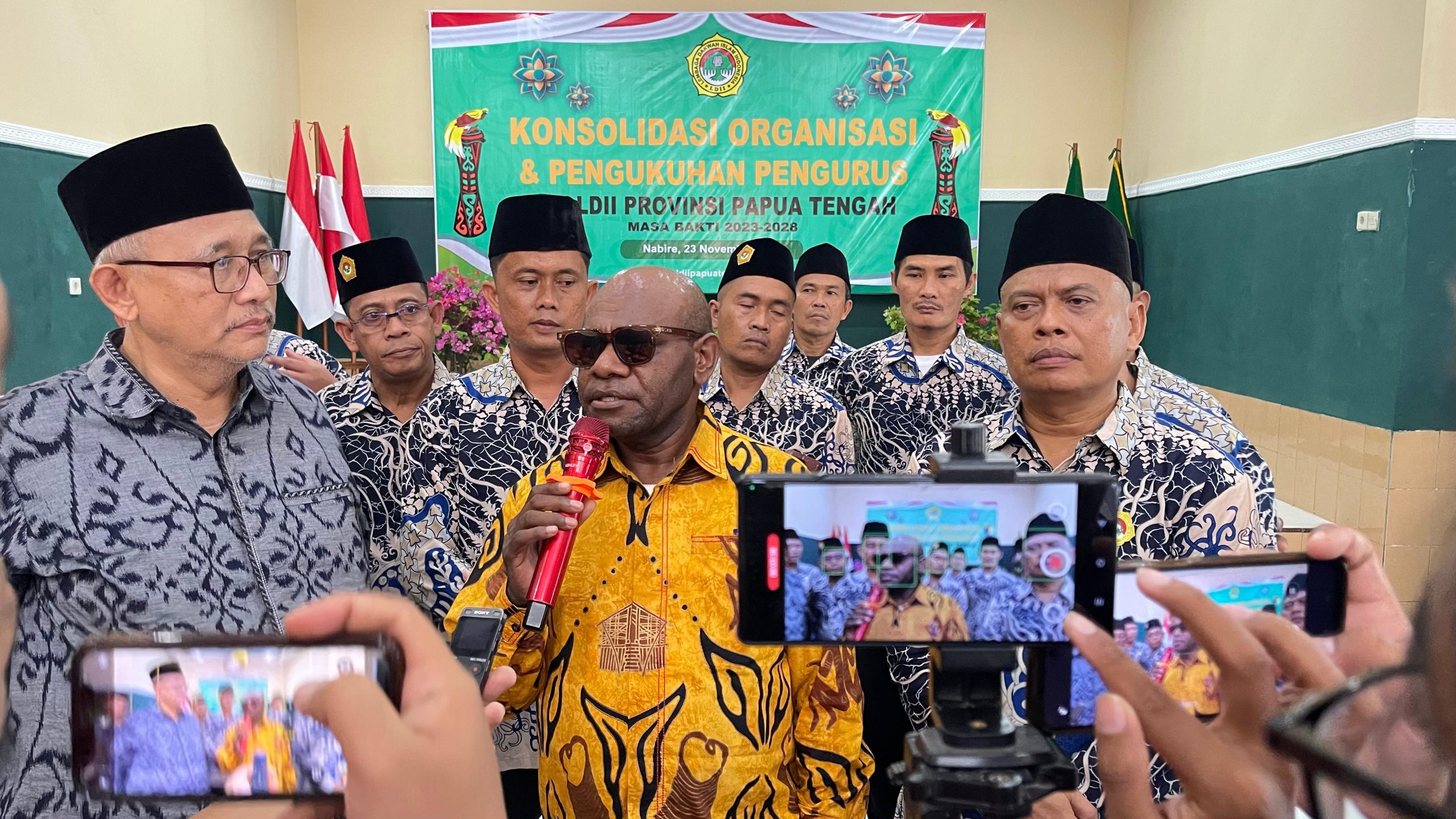 LDII Papua Tengah Dikukuhkan, Pemprov Apresiasi Peran dalam Pengembangan SDM dan Kebangsaan