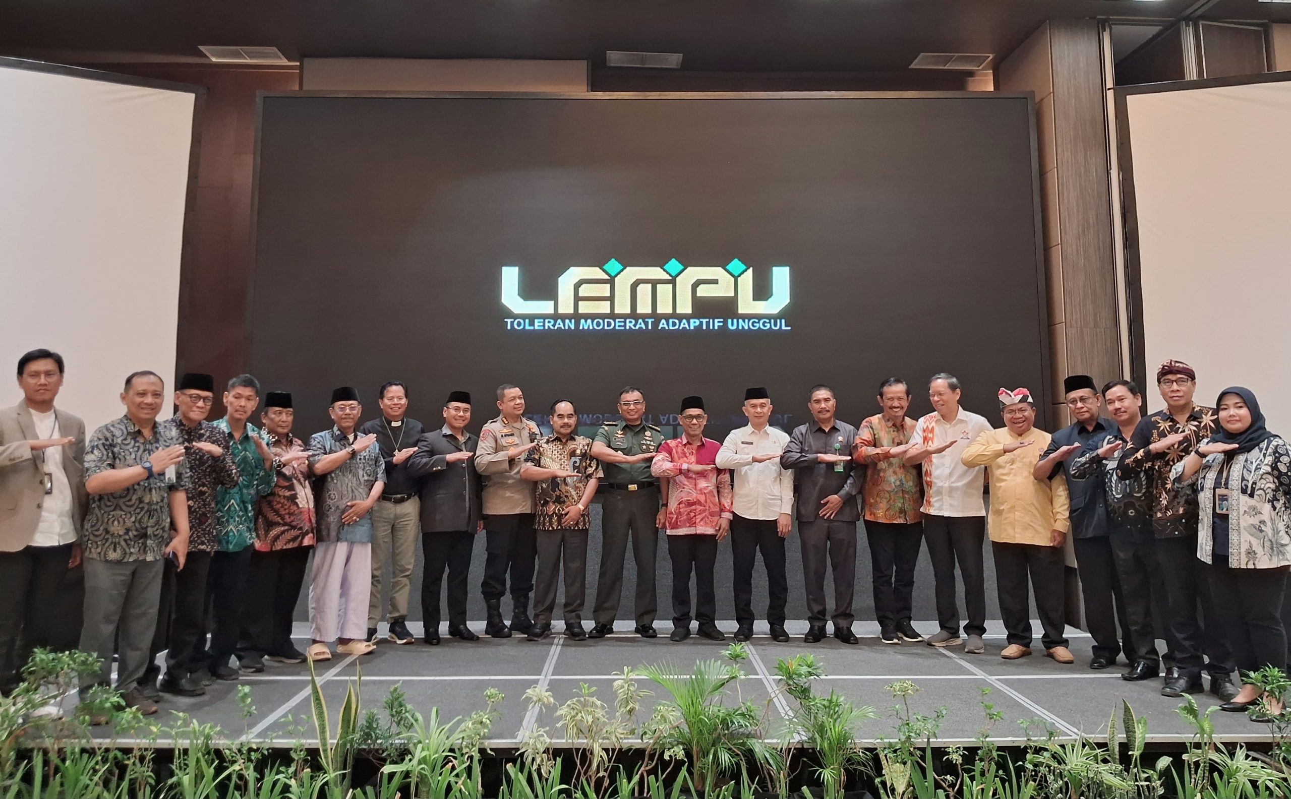 LDII Sulsel Apresiasi Launching Pedoman Moderasi Beragama oleh Kanwil Kemenag Sulsel