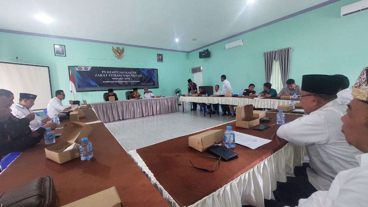 LDII Tarakan Hadiri Rapat Penetapan Zakat Fitrah dan Fidyah Jelang Ramadhan 1446 H