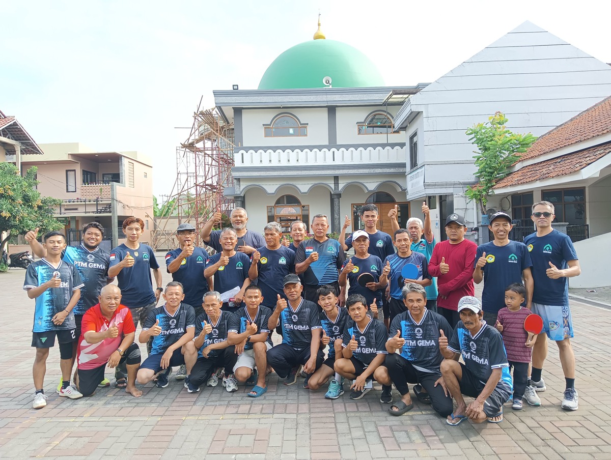 emangat Sportivitas, LDII Kabupaten Bandung Gelar Tenis Meja Antar PC