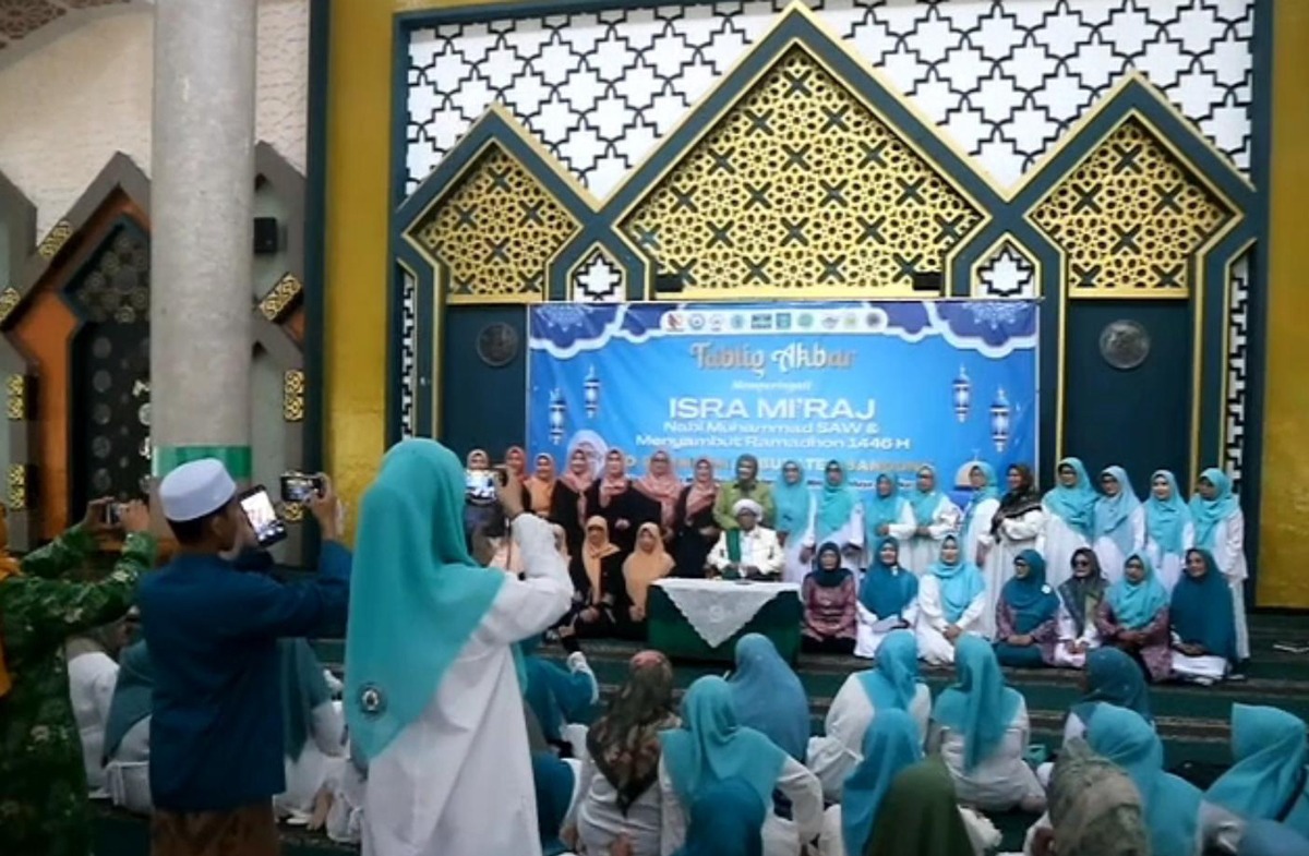LDII Kabupaten Bandung Hadiri Peringatan Isra’ Mi’raj, Perkuat Peran Perempuan dalam Dakwah