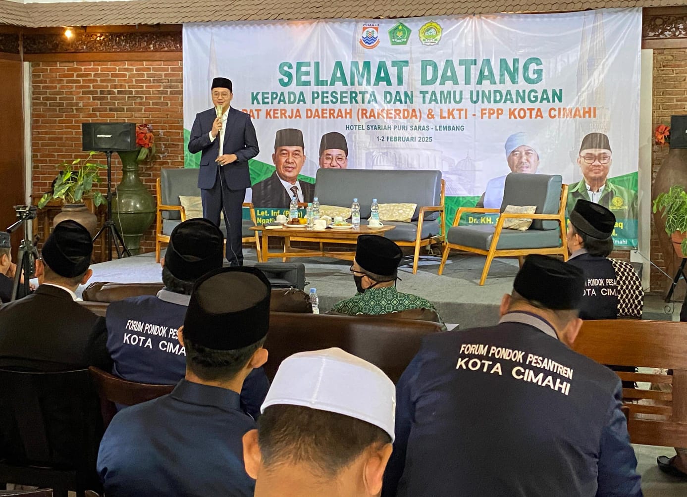 Wakil Wali Kota Cimahi Hadiri Lomba Karya Tulis Ilmiah Antar-Pesantren di Cimahi