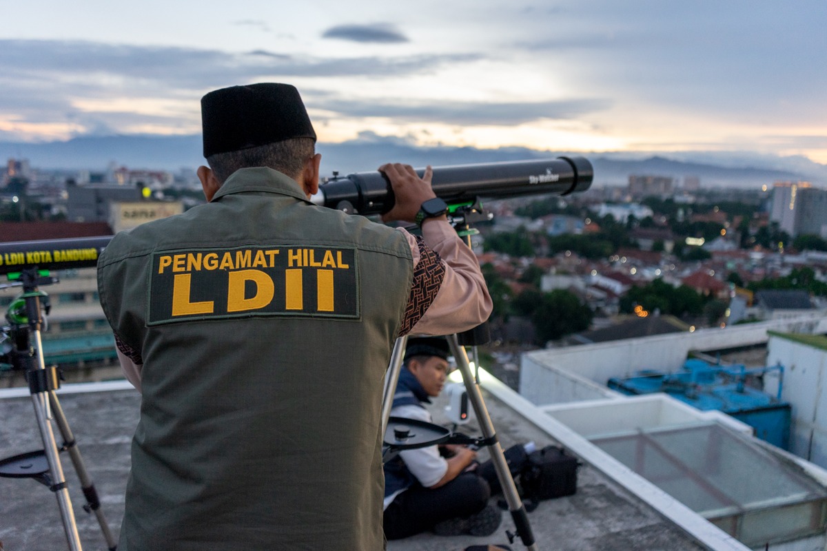 LDII Kabupaten Bandung Ikut Serta dalam Pengamatan Hilal di Unisba