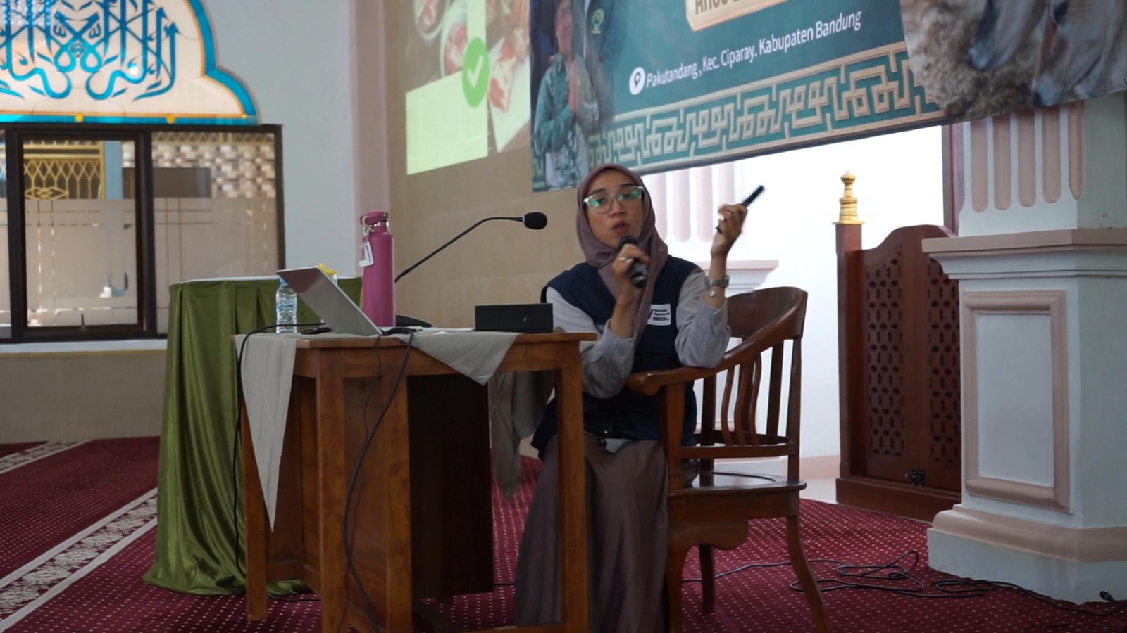 PD DMI Kabupaten Bandung Gelar Pelatihan Penyembelihan Halal di Masjid LDII Ciparay