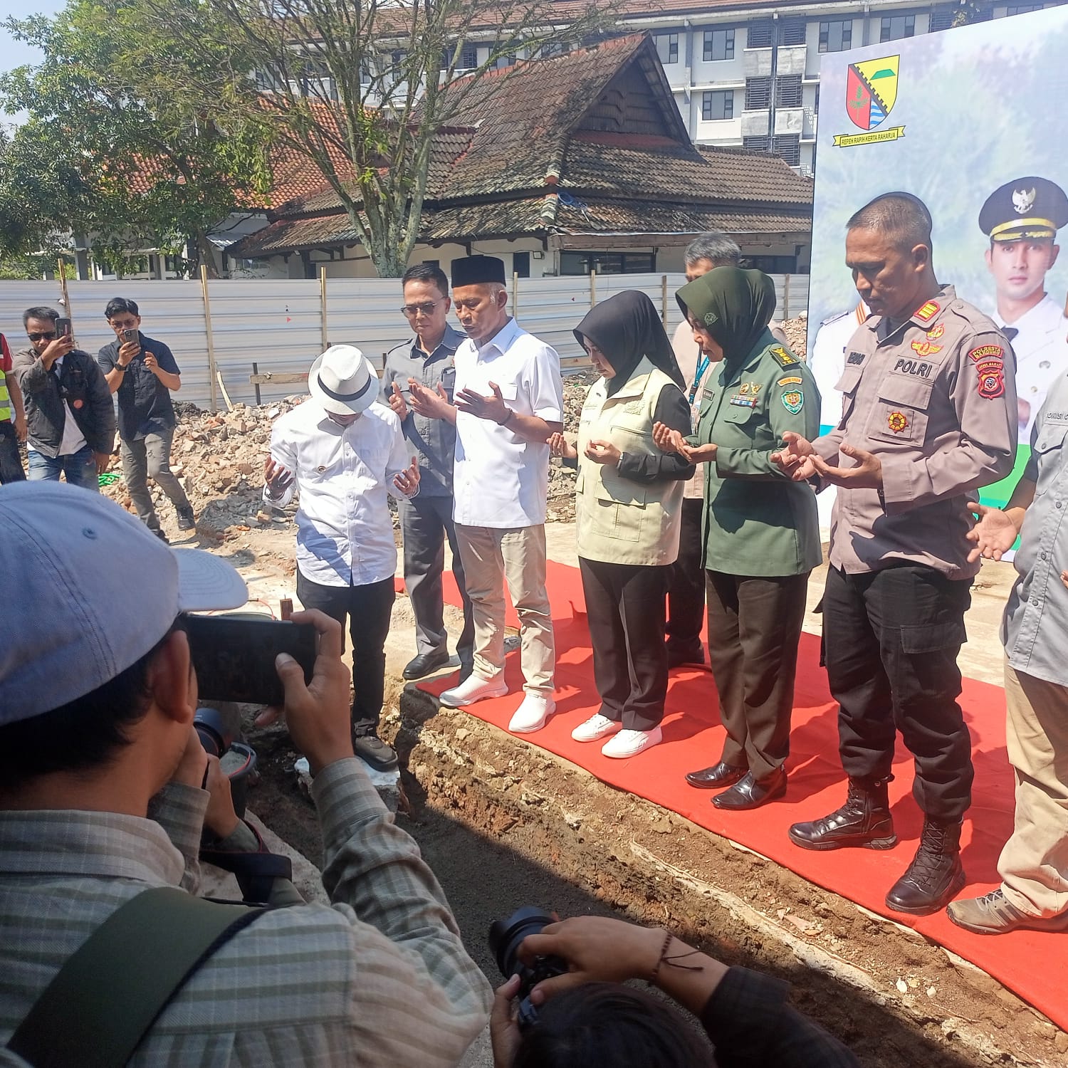 LDII Baleendah Hadiri Groundbreaking Kantor Kecamatan, Siap Kawal Pembangunan Publik