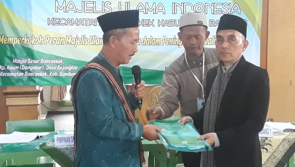 LDII Rancaekek Hadiri Muscam MUI dan Dukung Ketua Terpilih Uwoh