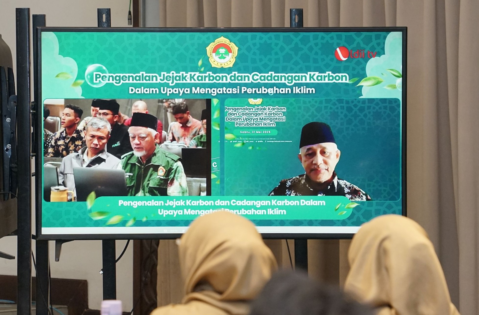 LDII dan KLHK Gelar Webinar Jejak Karbon: Serukan Aksi Nyata Hadapi Krisis Iklim