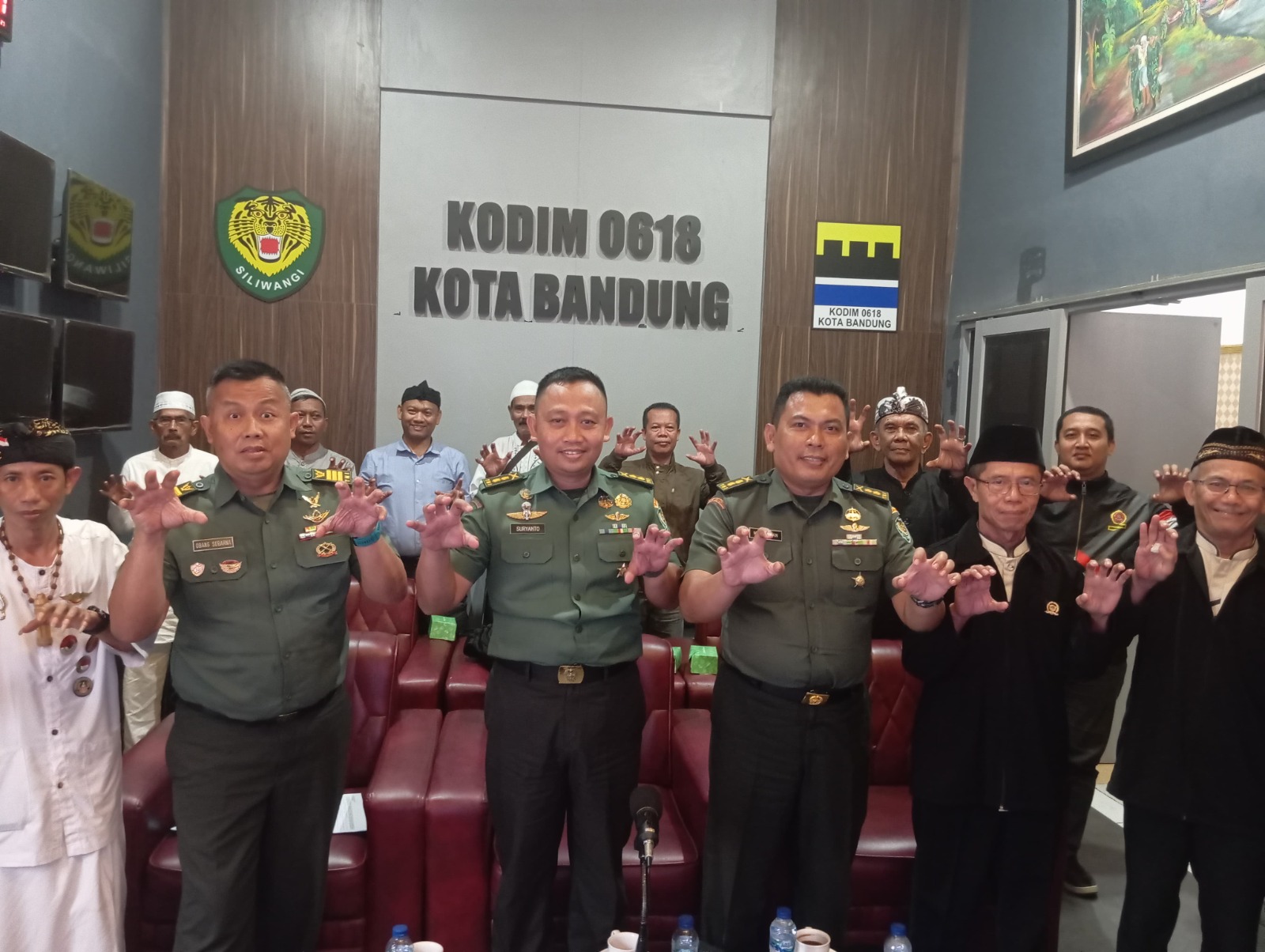 LDII Andir dan Ciroyom Hadiri Komsos TNI AD, Perkuat Sinergi Jaga Ketahanan Nasional