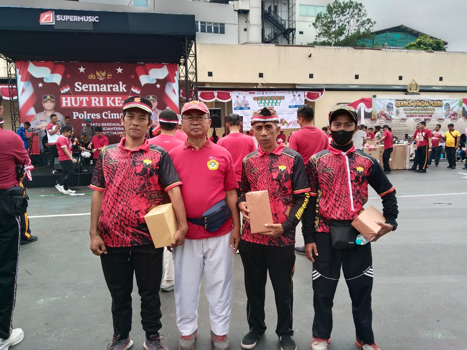 LDII Margaasih Hadiri Perayaan HUT RI Polres Cimahi Penuh Kebersamaan