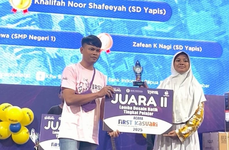 Siswi Generus LDII Manokwari Raih Juara II Lomba Desain Batik Papua