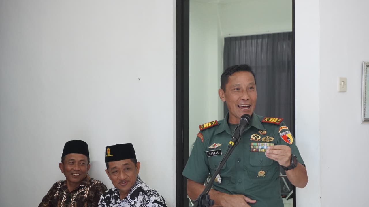 Kapten Nanang Motivasi Peserta Pelatihan di Pondok Blawe Kediri