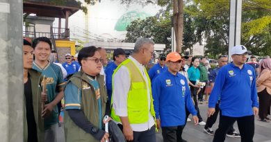 LDII Kota Bandung Ikut Beberesih Bareng Warga di Hari Jadi ke-215