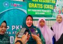 PKK Kota Kediri Gandeng Ponpes Wali Barokah, Ratusan Santri Ikuti Cek Kesehatan Gratis